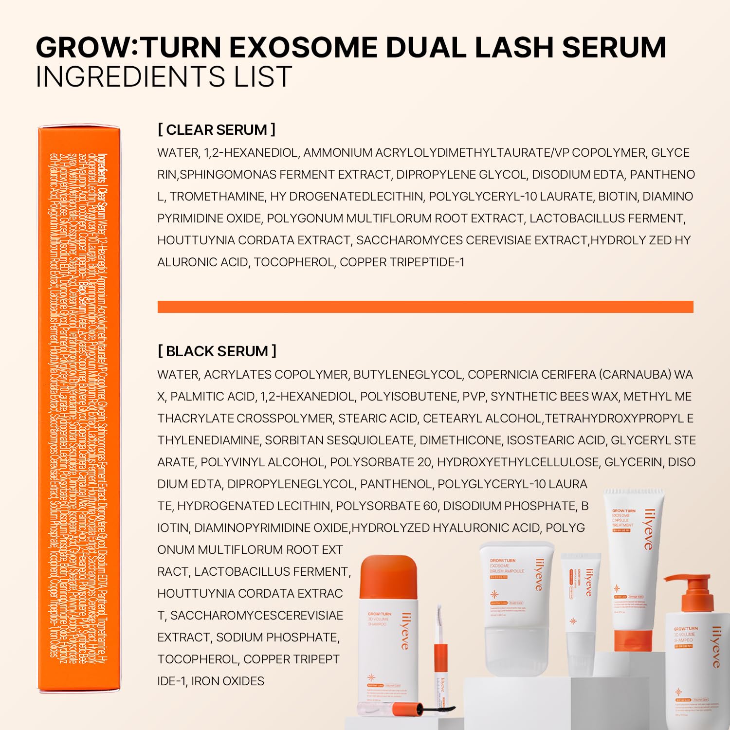 lilyeve GROWTURN Dual Lash Growth Serum