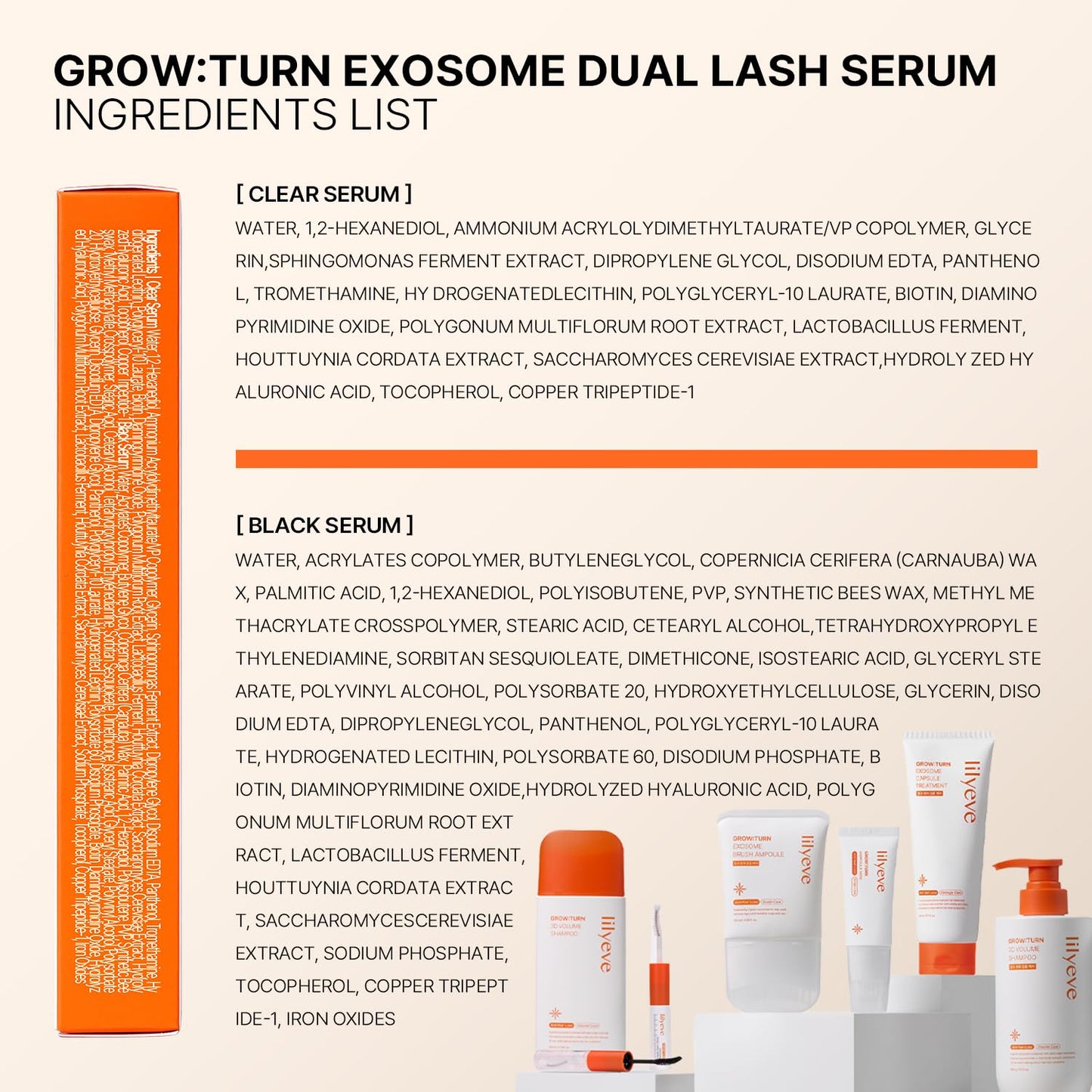 lilyeve GROWTURN Dual Lash Growth Serum